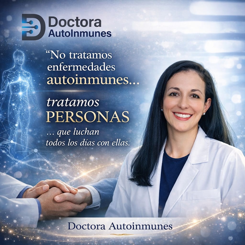Doctora Autoinmunes acompañando a un paciente